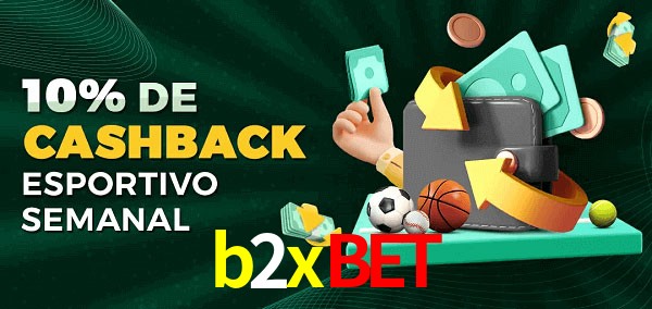 10% de bônus de cashback na b2xbet
